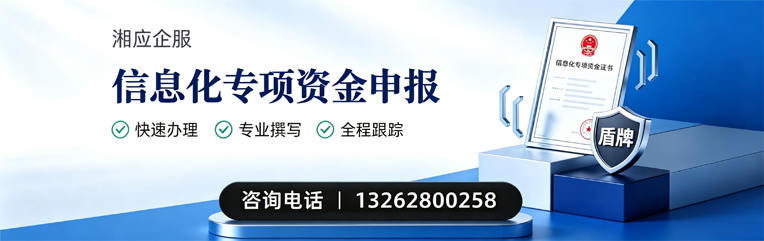 贵州信息化专项资金申报服务