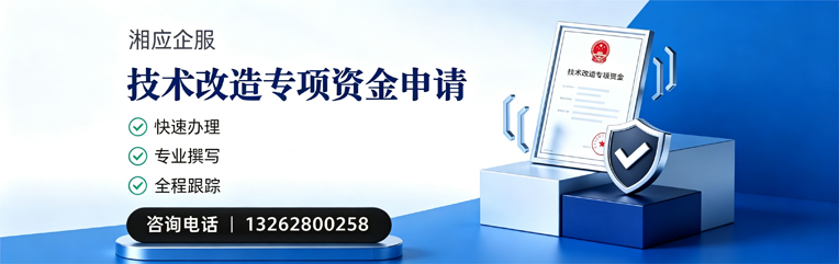 贵州技术改造专项资金申报服务