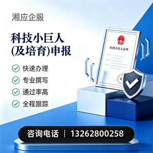 贵州科技小巨人及培育企业申报服务