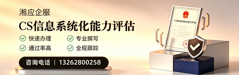 贵州CS信息系统化能力评估申报服务